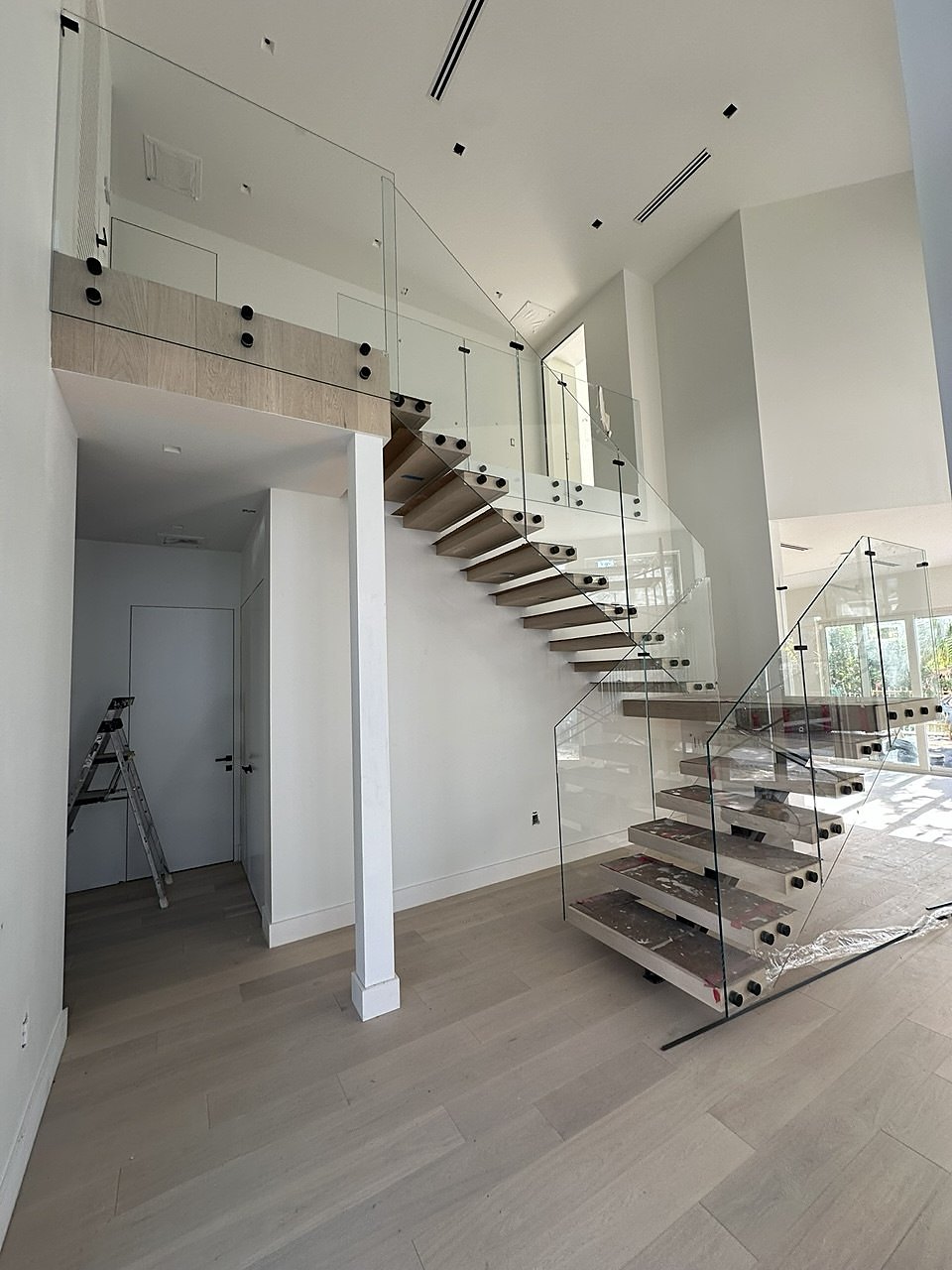 Glass railings project